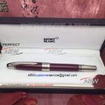 Perfect Replica Montblanc John F. Kennedy Special Edition Fountain Pen RED Wholesale